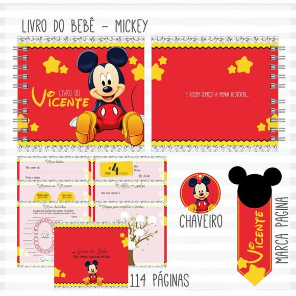Arquivo Digital - Livro do Bebê - Mickey 03