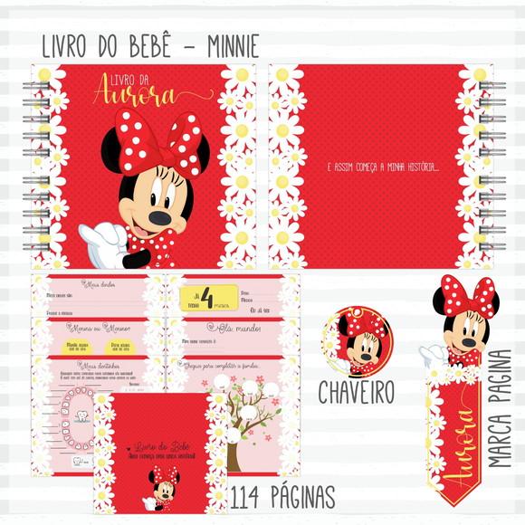 Arquivo Digital - Livro do Bebe - Minnie