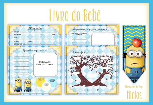Arquivo Digital - Livro do Bebe - Minions
