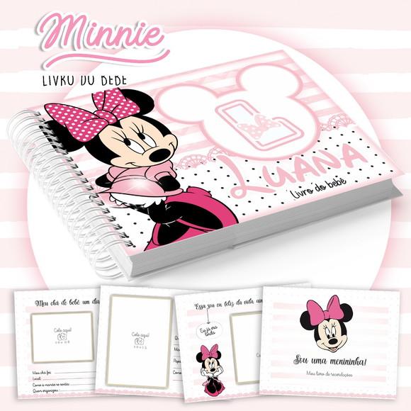 Arquivo Digital - Livro do Bebe - Minnie Alfabeto