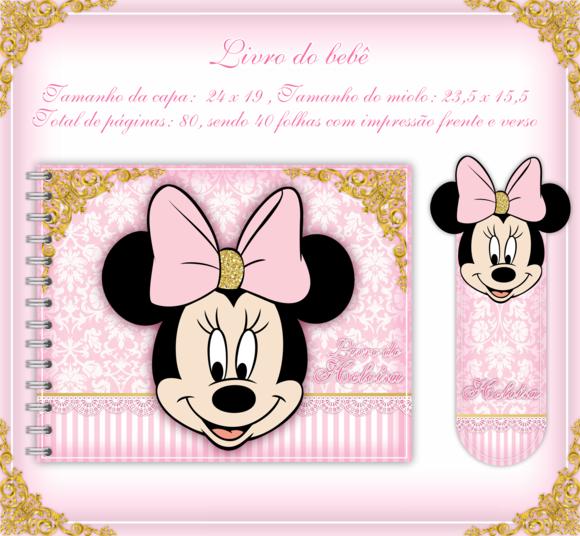 Arquivo Digital - Livro do Bebe - Minnie Rosa