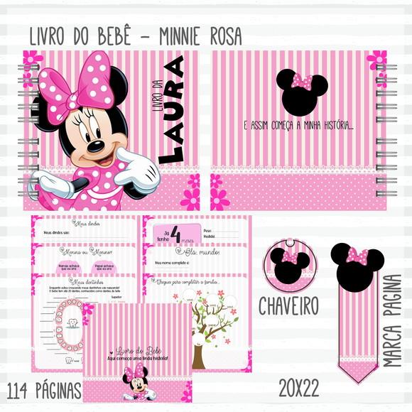 Arquivo Digital - Livro do Bebe - Minnie Rosa 04