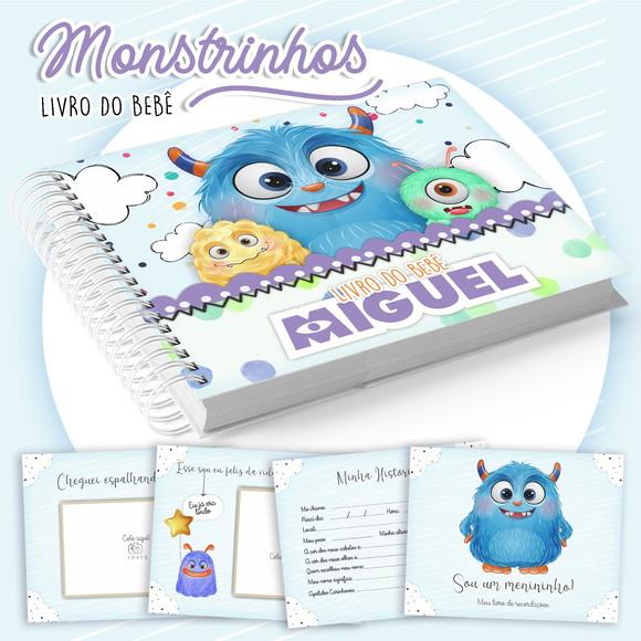 Arquivo Digital - Livro do Bebe - Monstrinhos