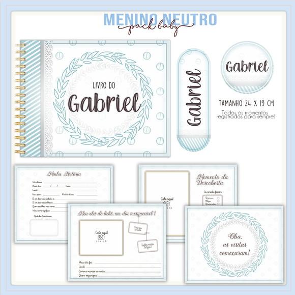 Arquivo Digital - Livro do Bebe - Neutro Menino 02
