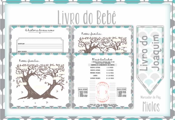 Arquivo Digital - Livro do Bebe - Neutro Menino