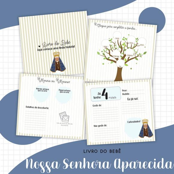 Arquivo Digital - Livro do Bebê - Nossa Senhora Menino