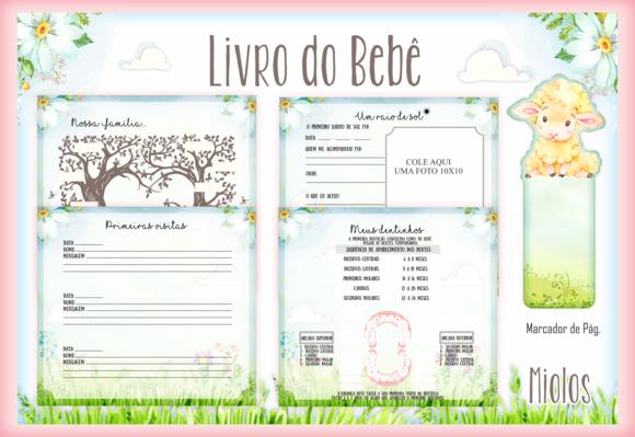 Arquivo Digital - Livro do Bebê - Ovelha Menina