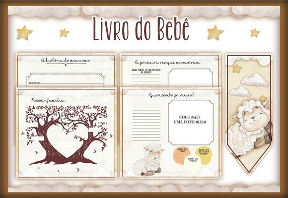 Arquivo Digital - Livro do Bebe - Ovelha Marrom