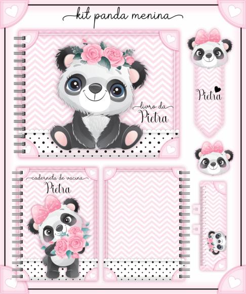 Arquivo Digital - Livro do Bebê - Panda Menina 02
