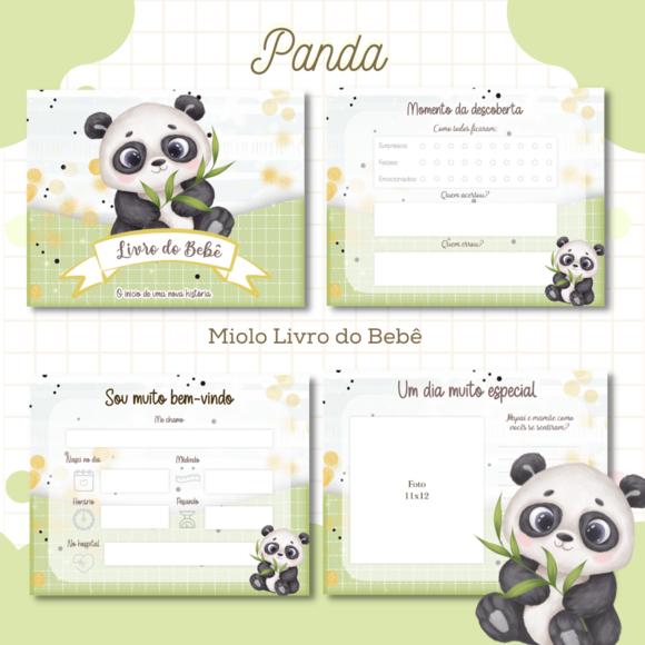 Arquivo Digital - Livro do Bebe - Panda Menino 02