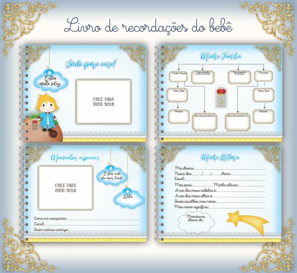 Arquivo Digital - Livro do Bebê - Pequeno Príncipe 02
