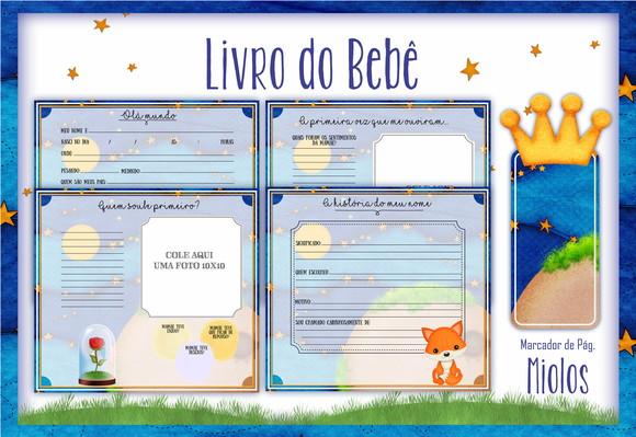Arquivo Digital - Livro do Bebe - Pequeno Príncipe