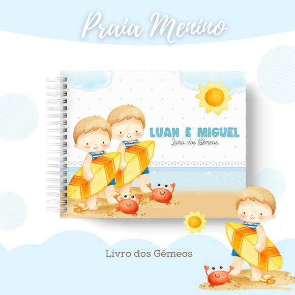 Arquivo Digital - Livro do Bebê - Praia Menino Gêmeos