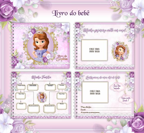 Arquivo Digital - Livro do Bebê - Princesa Sophia