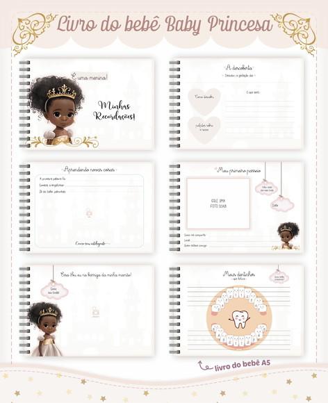 Arquivo Digital - Livro do Bebe - Princesa Negra