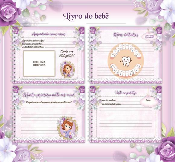 Arquivo Digital - Livro do Bebê - Princesa Sophia