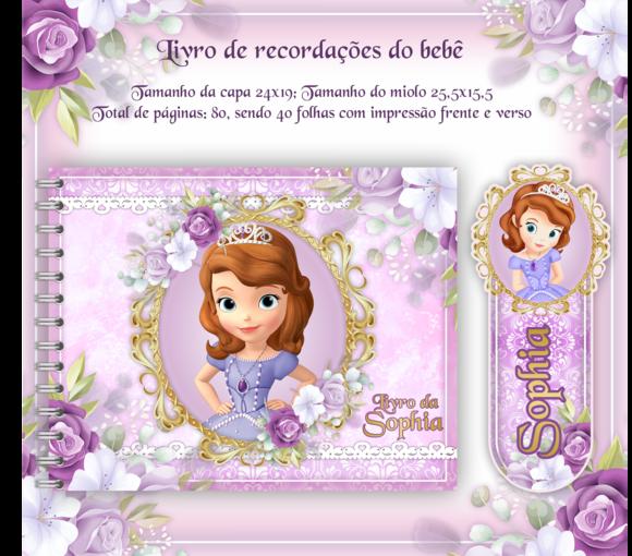 Arquivo Digital - Livro do Bebê - Princesa Sophia