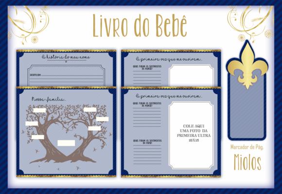 Arquivo Digital - Livro do Bebe - Realeza Menino 02