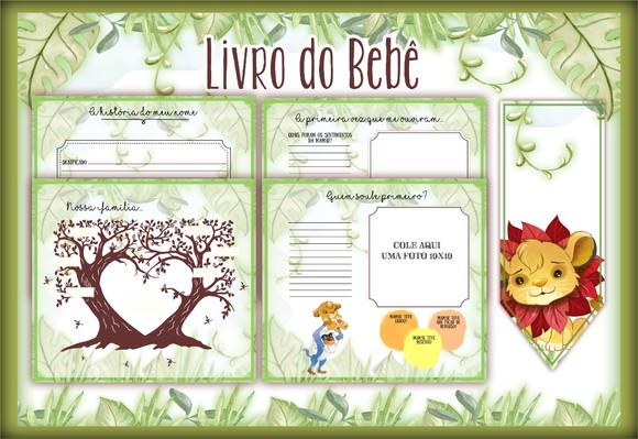 Arquivo Digital - Livro do Bebê - Rei Leão 02
