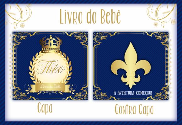 Arquivo Digital - Livro do Bebe - Realeza Menino 02