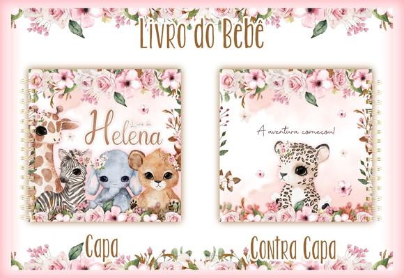 Arquivo Digital - Livro do Bebe - Safari Floral