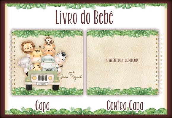 Arquivo Digital - Livro do Bebe - Safari Marrom