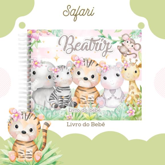 Arquivo Digital - Livro do Bebê - Safari Menina 03
