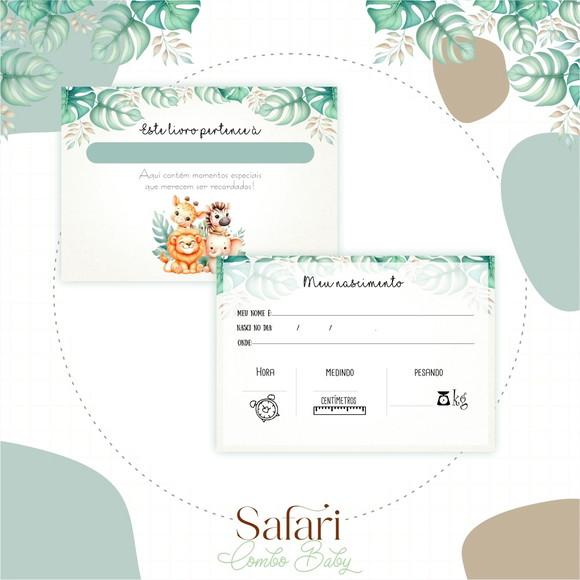 Arquivo Digital - Livro do Bebê - Safari Menino