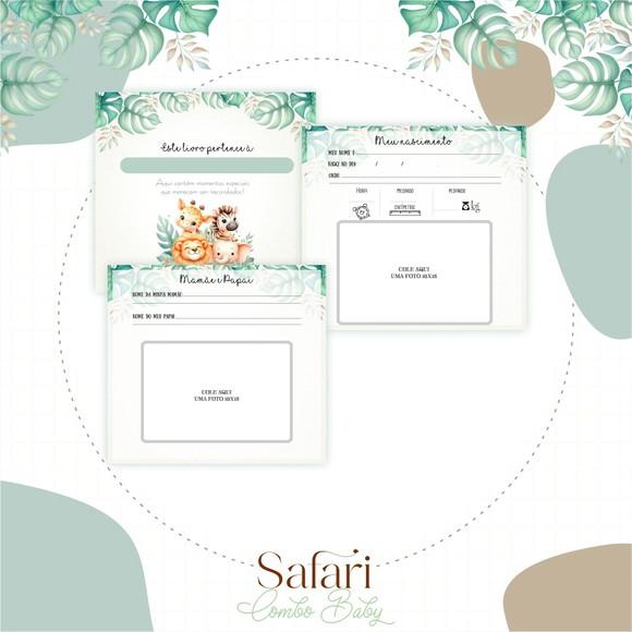 Arquivo Digital - Livro do Bebê - Safari Menino