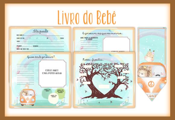 Arquivo Digital - Livro do Bebê - Safari na Kombi