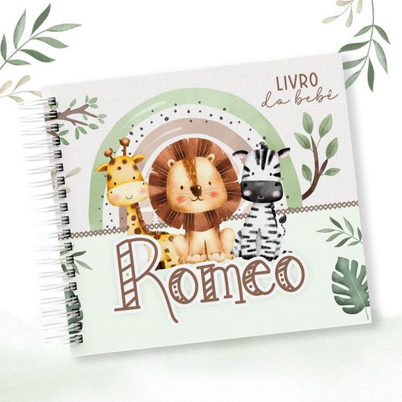 Arquivo Digital - Livro do Bebe - Safari Rainbow
