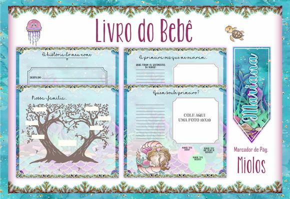 Arquivo Digital - Livro do Bebê - Sereia
