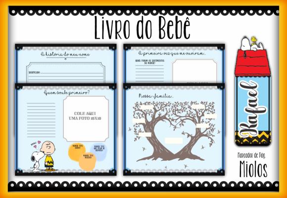 Arquivo Digital - Livro do Bebe - Snoopy