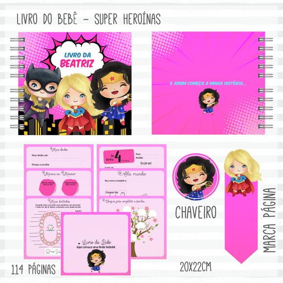 Arquivo Digital - Livro do Bebe - Super Heroinas 02