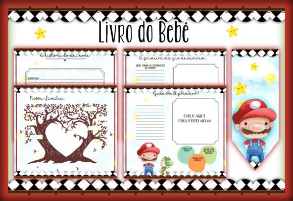 Arquivo Digital - Livro do Bebe - Super Mário