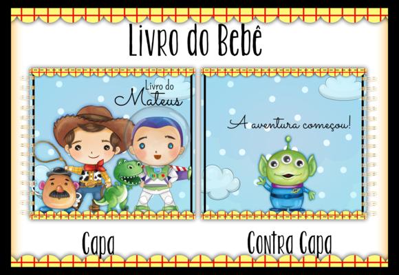 Arquivo Digital - Livro do Bebê - Toy Story