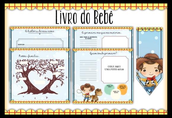 Arquivo Digital - Livro do Bebê - Toy Story