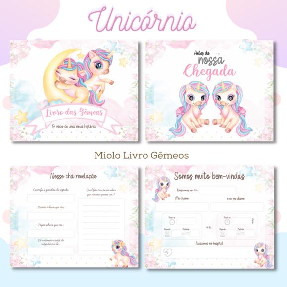 Arquivo Digital - Livro do Bebê - Unicornio Gemêas