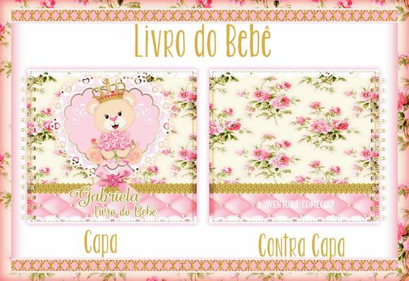 Arquivo Digital - Livro do Bebe - Ursinha Princesa