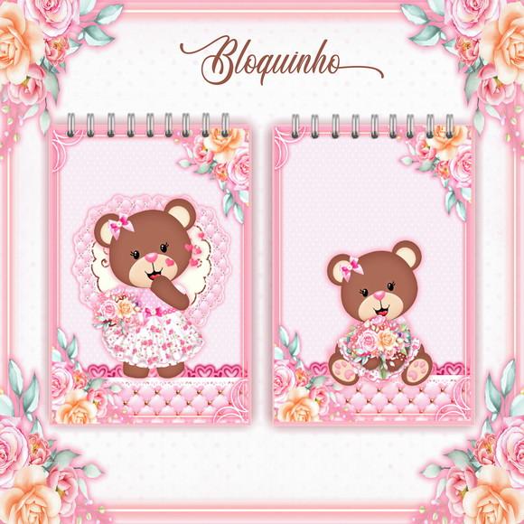 Arquivo Digital - Livro do Bebe - Ursinha Marrom