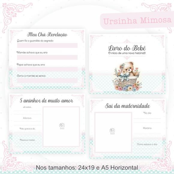 Arquivo Digital - Livro do Bebe - Ursinha Mimosa