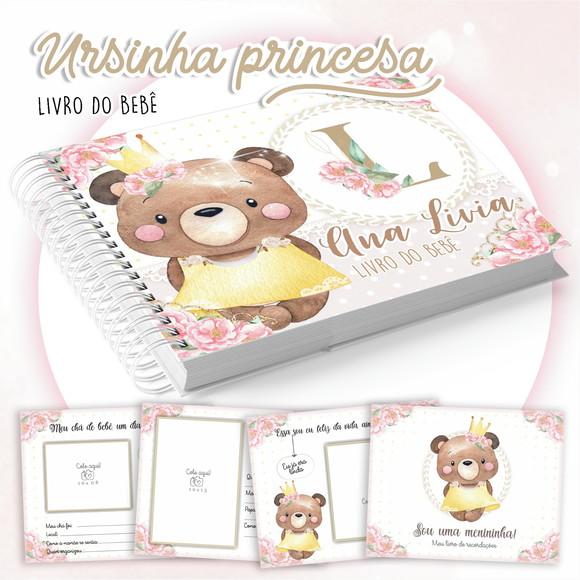 Arquivo Digital - Livro do Bebê - Ursinha Princesa 02