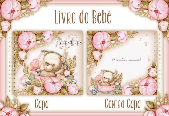 Arquivo Digital - Livro do Bebe - Ursinha Rosa