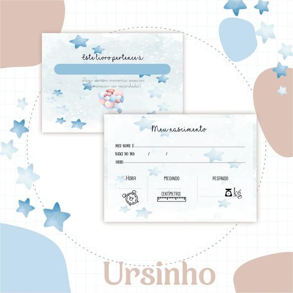Arquivo Digital - Livro do Bebe - Ursinho 04