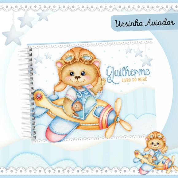 Arquivo Digital - Livro do Bebe - Ursinho Aviador 02