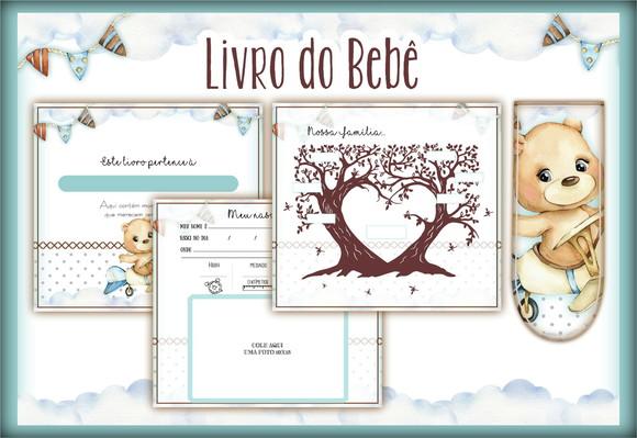 Arquivo Digital - Livro do Bebe - Ursinho Aviador 04
