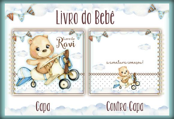 Arquivo Digital - Livro do Bebe - Ursinho Aviador 04