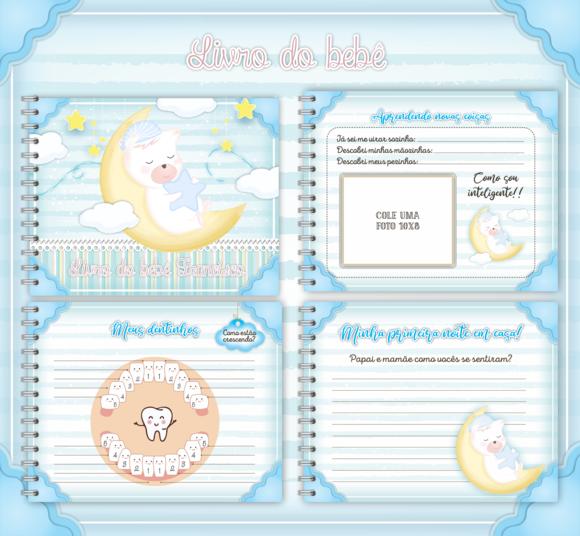 Arquivo Digital - Livro do Bebe - Ursinho Dorminhoco