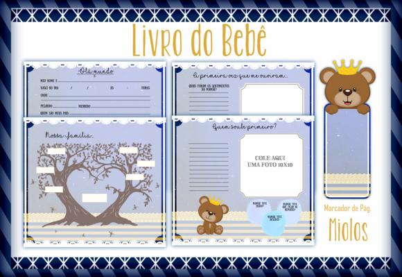 Arquivo Digital - Livro do Bebê - Ursinho Príncipe