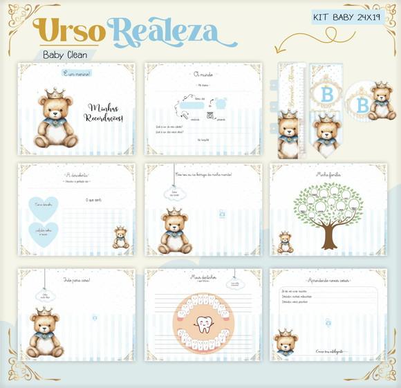 Arquivo Digital - Livro do Bebe - Ursinho Realeza 02